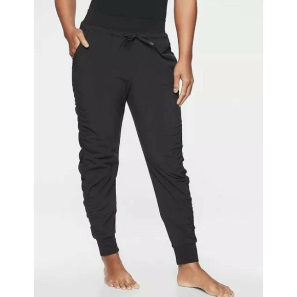 ATHLETA Attitude Pant Sz 0 Black Lightweight Pants #384001 - Picture 1 of 10